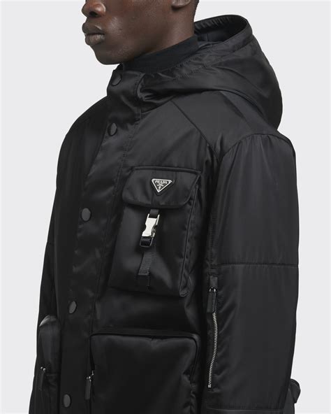 black prada jacket mens|prada nylon jacket women's.